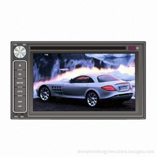 In-dash DVD Player with GPS and 6.2-inch High Definition TFT LCD Display